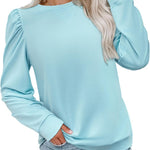 Zeagoo Tunic Tops for Women Casual Crew Neck Pullover