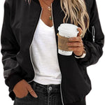 Zeagoo Short Bomber Jacket