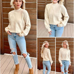 Zeagoo Pullover Damen Strickpullover Warm Winterpullover Rundhals (DE Only)