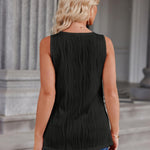 Zeagoo Women Summer Tops Cute Tank Tops V Neck 2024 Trendy Fashion Sleeveless Shirts