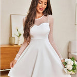 Zeagoo Women's Elegant Lace A Line Party Dress (DE Only)
