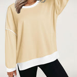 Zeagoo Women Oversize Sweatshirts Pullover Tops