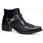 Dylan Reid | Buckle Strap Ankle Boots For Men