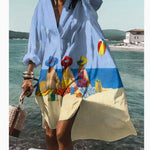 Chloe Williams | Printed Shirt Dress For Women