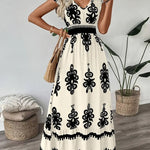 Chloe Wilson | Floral V-Neck Maxi Dress For Women