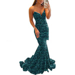 Ruby Stanton | Sequin Mermaid Maxi Evening Dress For Women