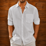 Linen Button-Up Shirt