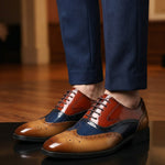 Riccardo Leather Brogue Shoe