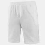 Men's Cotton Linen Shorts | Lightweight Breathable Summer Essential | Classic Solid Style