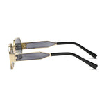 Mira Noir Retro Gold Sunglasses