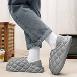 Warm Unisex Plush Cotton Indoor Slippers
