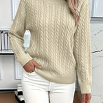 BERNILA | WINTER CABLE KNIT JUMPER