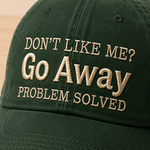 Embroidered Vintage Cap