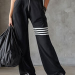 Giada™ | Retro Hooded Sports Jumpsuit with Stripes