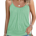 Zeagoo Tank Top Women's Summer Tops Spaghetti Tops (DE Only)