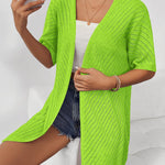 Zeagoo Short Sleeve Crochet Kimonos Open Front Cover Ups