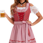 Zeagoo Dirndl Women's Midi Costume Dress (DE Only)