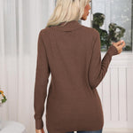 Zeagoo Sweaters for Women Long Sleeve Shirts V Neck Knit Pullover