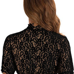 Zeagoo Dirndl Blouse Women's Lace Short Sleeve Blouse (DE Only)