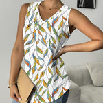 Zeagoo Women Eyelet Tank Tops Sleeveless Shirts V Neck Cute Top