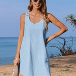 Zeagoo Summer Dress for Women Sleeveless Tank Dress