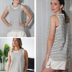 Zeagoo Sweater Vest Women Crew Neck Sleeveless Tank Tops