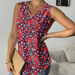 Zeagoo Women Eyelet Tank Tops Sleeveless Shirts V Neck Cute Top