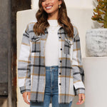 Zeagoo Women's Checked Shirt-Jacket (DE Only)
