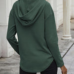 Zeagoo Women's Hoodie Long Sleeve V Neck Pullover Tops (DE Only)