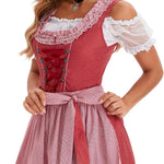 Zeagoo Dirndl Women's Midi Costume Dress (DE Only)