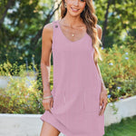 Zeagoo Summer Dress for Women Sleeveless Tank Dress