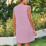 Zeagoo Summer Dress for Women Sleeveless Tank Dress