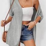 Zeagoo Short Sleeve Crochet Kimonos Open Front Cover Ups