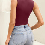Zeagoo Women's Double Lined Square Neck Tank Top
