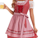 Zeagoo Dirndl Women's Midi Costume Dress (DE Only)