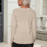 Zeagoo Pullover Women's Ribbed Knit Jumper (DE Only)