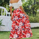 Zeagoo Rock Damen Elegant Hohe Taille Skirt (DE Only)