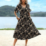 Zeagoo Summer Dresses Midi Tiered Casual Dress
