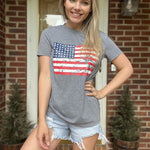 Zeagoo Flag Shirts Short Sleeve Patriotic Shirt 4th of July Tee