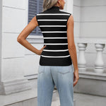 Zeagoo Women's 2024 Mock Turtle Neck Sweater Vest
