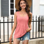 Zeagoo Tank Top Women's Sleeveless T-Shirt (DE Only)