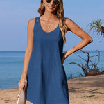 Zeagoo Summer Dress for Women Sleeveless Tank Dress