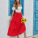Zeagoo Rock Damen Elegant Hohe Taille Skirt (DE Only)