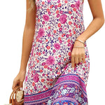 Zeagoo Women's Boho Beach Dress  Casual Summer Dress (DE Only)