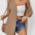 Zeagoo Short Sleeve Crochet Kimonos Open Front Cover Ups