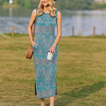 Zeagoo Maxi Dresses Summer Dress Sleeveless Beach Dress (DE Only)