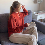 Zeagoo Women's 2024 Fall Turtleneck Sweaters Loose Knit Pullover