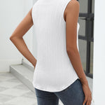 Zeagoo Sleeveless Button Down Shirts V Neck Solid Tank Tops