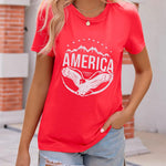 Zeagoo Flag Shirts Short Sleeve Patriotic Shirt 4th of July Tee