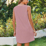 Zeagoo Summer Dress for Women Sleeveless Tank Dress